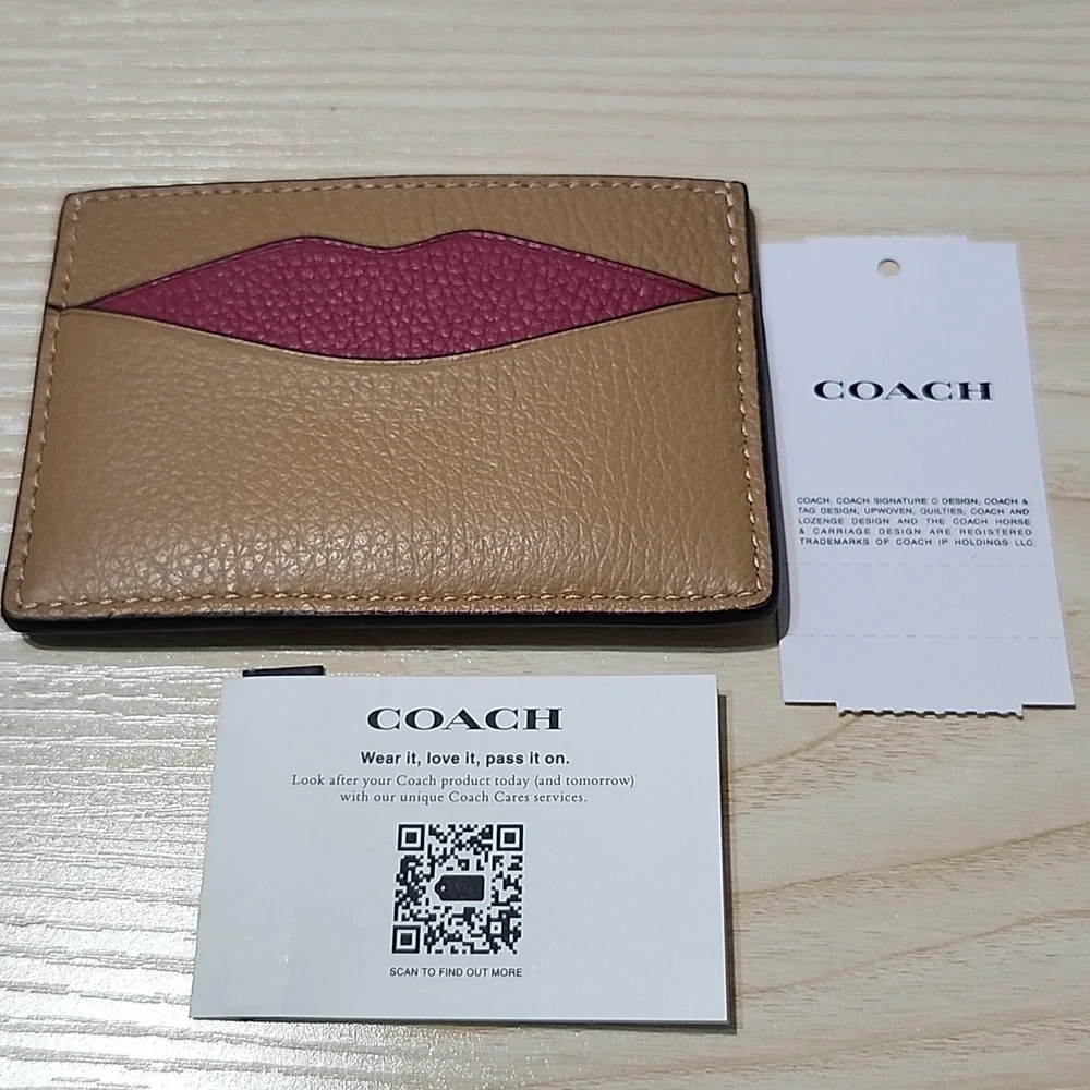 Coach Lip card Case